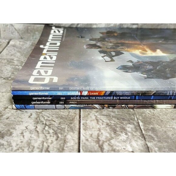 Lot Of 5 Game Informer Magazine Issues 281, 282, 283, 285, 286 - Picture 2 of 11